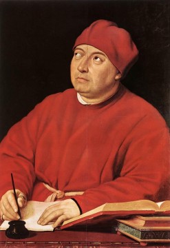 Raphael Painting - Cardinal Tommaso Inghirami Renaissance master Raphael